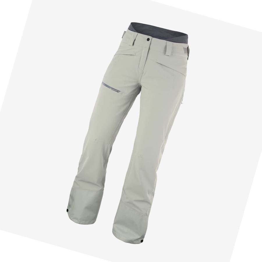 Pantalones De Esquí Salomon PROOF LIGHT Mujer Beige | MX 2336DFM